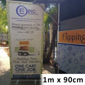 Printed Premium Banner Material: 1m x 90cm