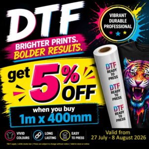 DTF SALE until 8 Aug 2026